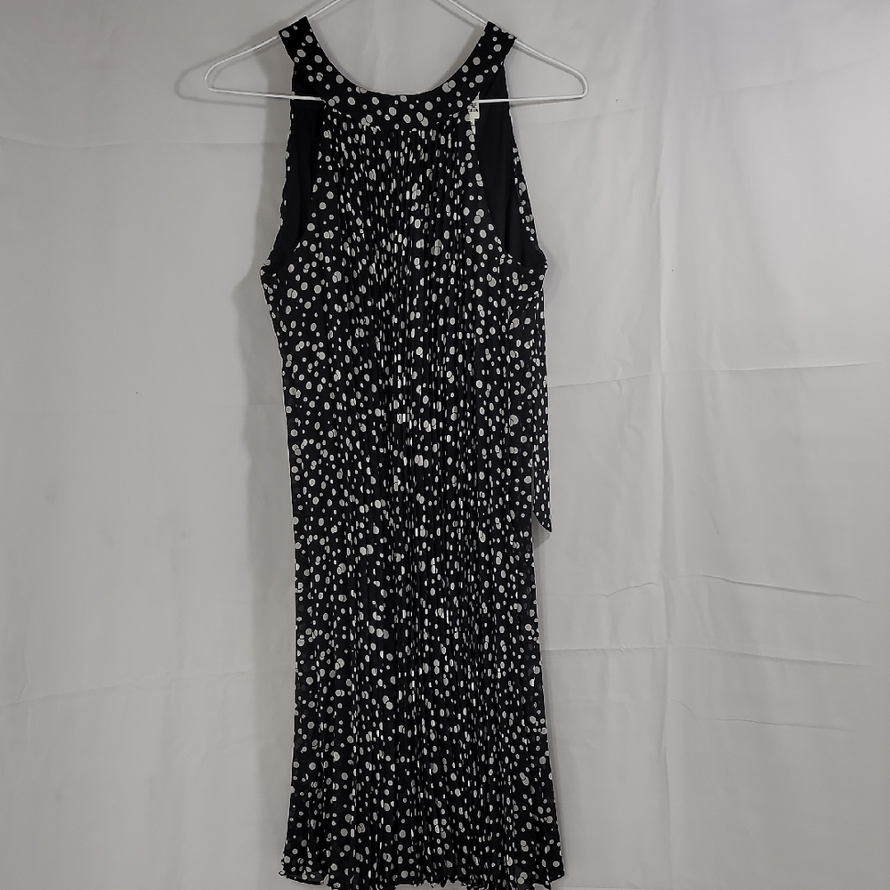 Signature by Sangria Black Halter Sequin Midi Dress